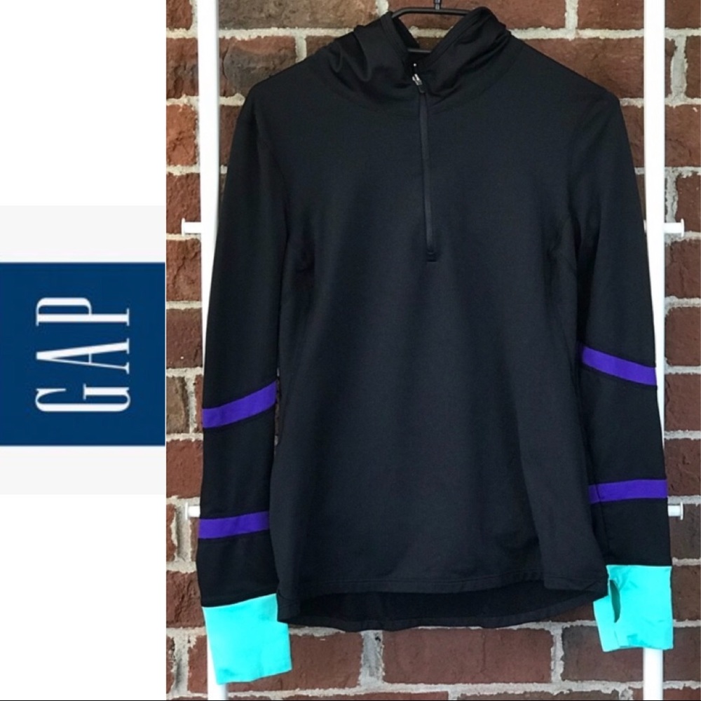 Gap Fit Half Zip Hoodie
